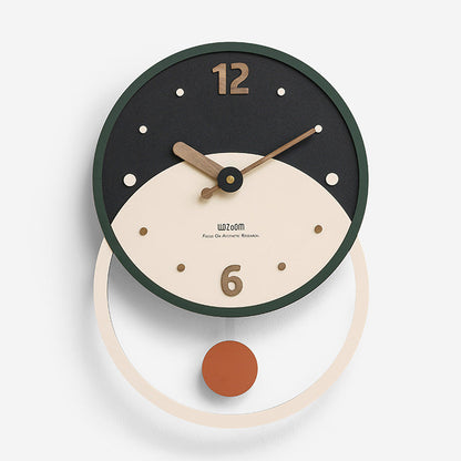 Nordic Minimalist Wanddekoration Uhr für das Wohnzimmer