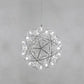 Frendorf | StarFlare LED Feuerwerk Pendelleuchte | Modernes Design | 12 bis 92 Lichtkugeln | Deko-Leuchte für Wohnzimmer & Esszimmer