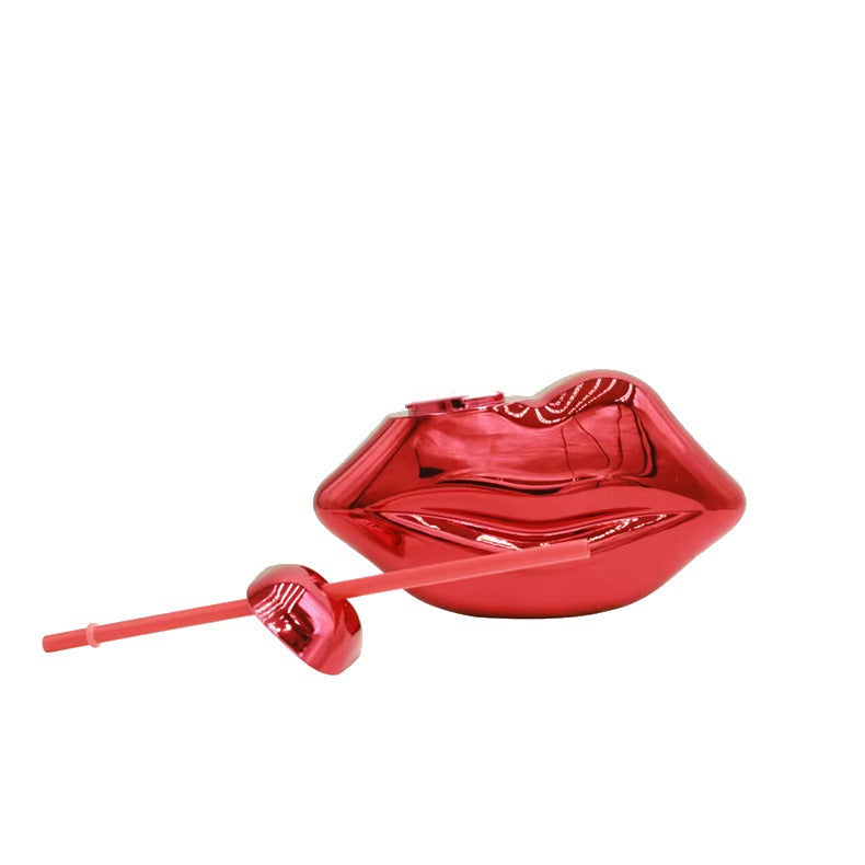 Frendorf | Roter Lippen-Wasserbecher Romantisches Bar-Party-Geschenk