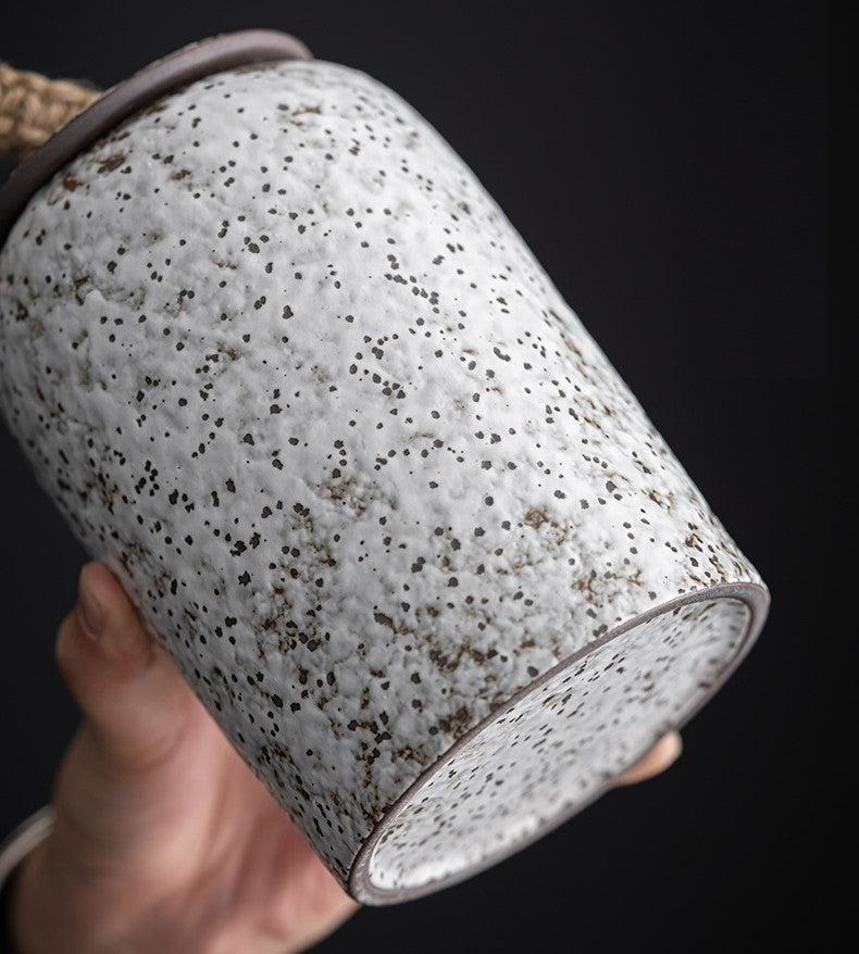 Frendorf | BeanVault Luftdichter Kaffeebehälter aus Keramik | Aromaschutz für Kaffee & Tee | Stilvolle Aufbewahrung | Frischhaltedose für die Küche