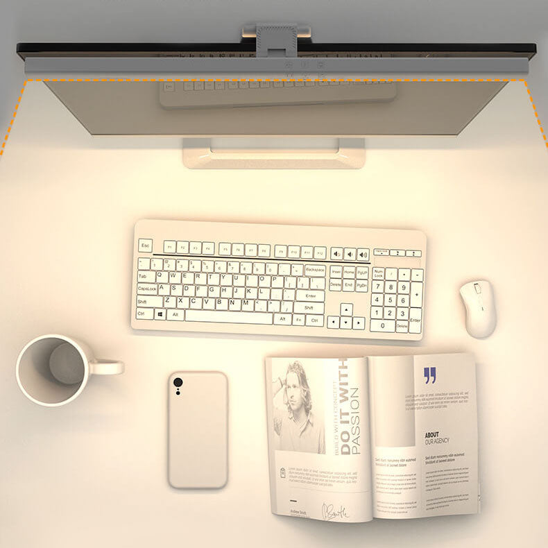Frendorf | VisionBar LED Bildschirmlampe | Anti-Blaulicht | USB Wiederaufladbar | Für Laptop & Monitor
