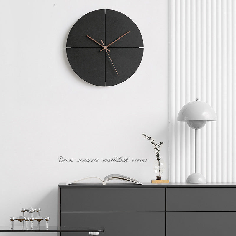 Minimalist Moderne Stille Wanddekor Uhr für Wohnzimmer