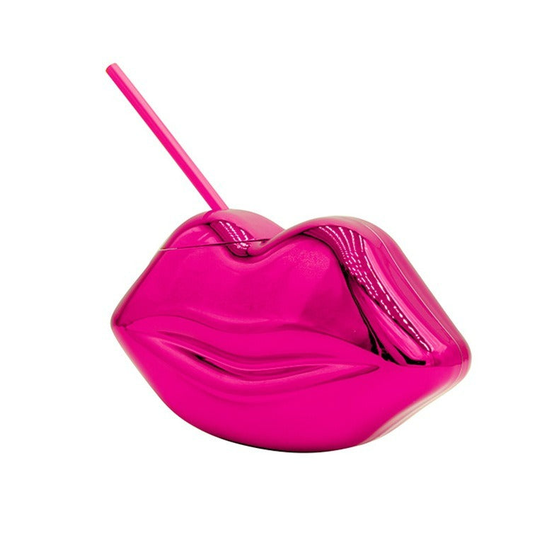 Frendorf | Roter Lippen-Wasserbecher Romantisches Bar-Party-Geschenk