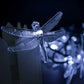 Frendorf | SolarGlim Dragonfly LED Lichterkette | Solarbetrieben | Wasserdicht | Party- & Gartenbeleuchtung