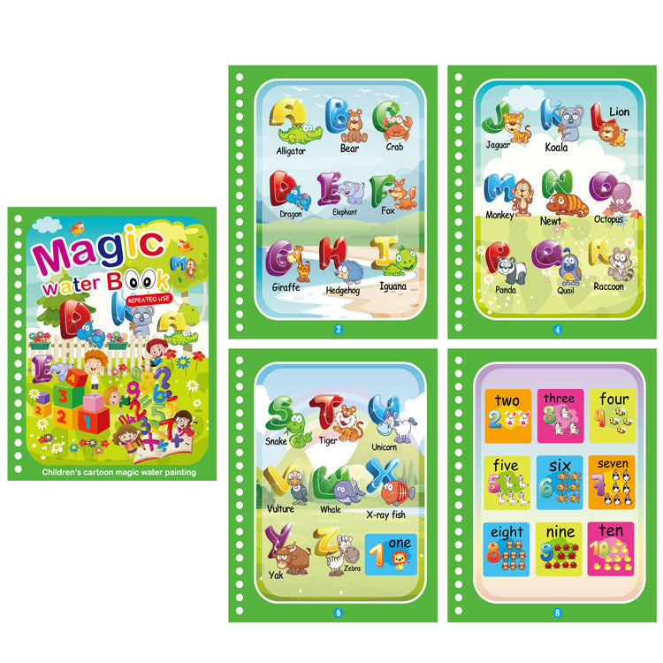 Frendorf | Magisches Wasser Malbuch für Kinder