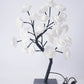 Frendorf | RoseTree USB Tischlampe | LED Rosenbaum mit 24 Lichtern | Warmweiß | Dekorative Stimmungsbeleuchtung