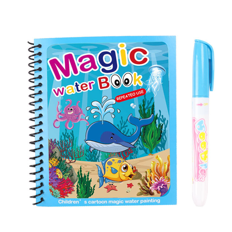 Frendorf | Magisches Wasser Malbuch für Kinder