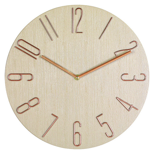 Einfache Minimalistische Wanddekoration Uhr