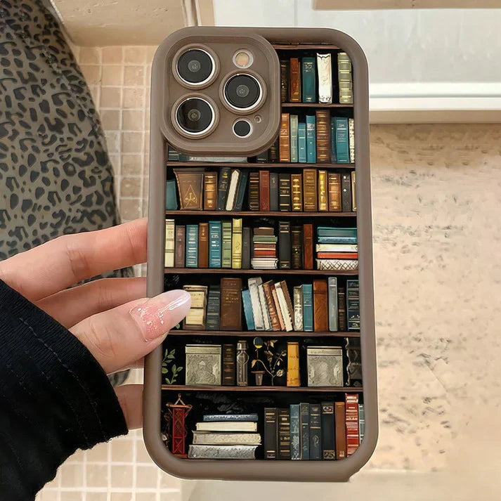 Frendorf | BookLux® Süßigkeitenregal-Handyhülle