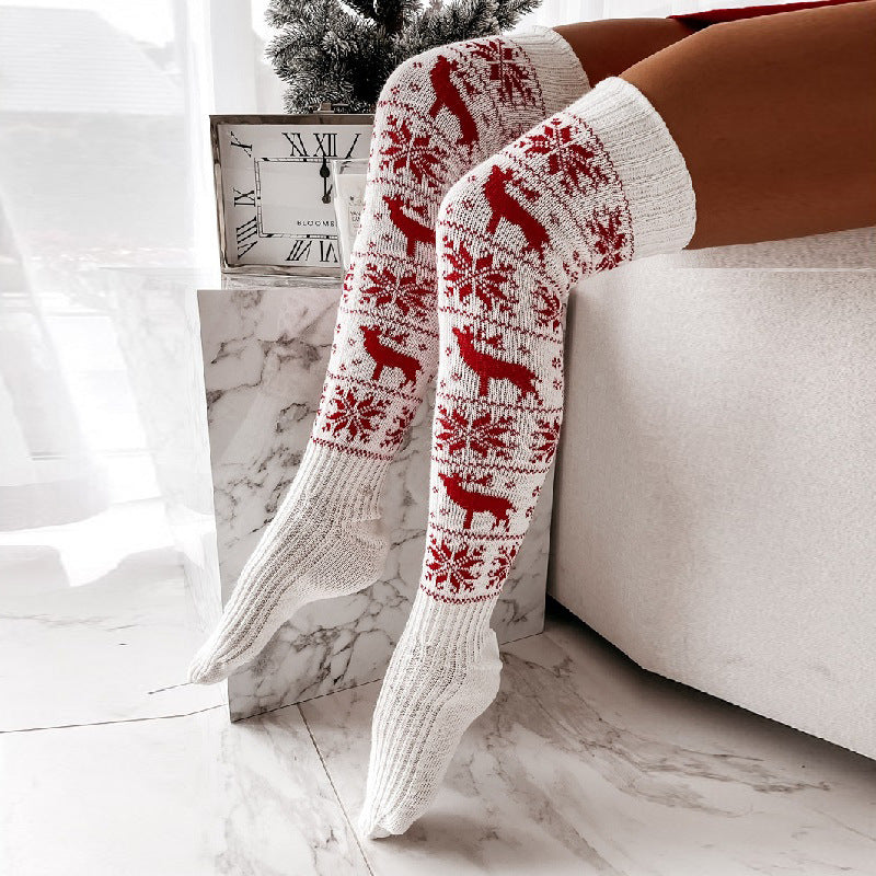 Frendorf | Weihnachtsmuster Socken | Warm & Stilvoll | Perfekt für Wintertage