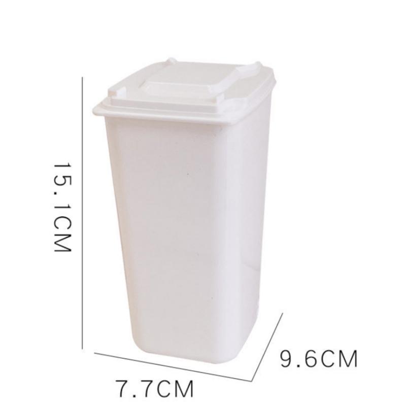Mini Schreibtischabfalleimer und Zubehör
