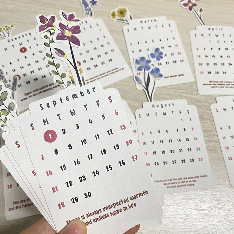 Frendorf | 2025 Bloomy Flowers Tischkalender