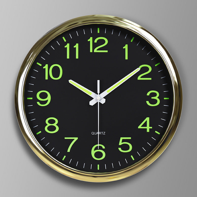 Leuchtende Klassenzimmer Stille Wanduhr 30 cm