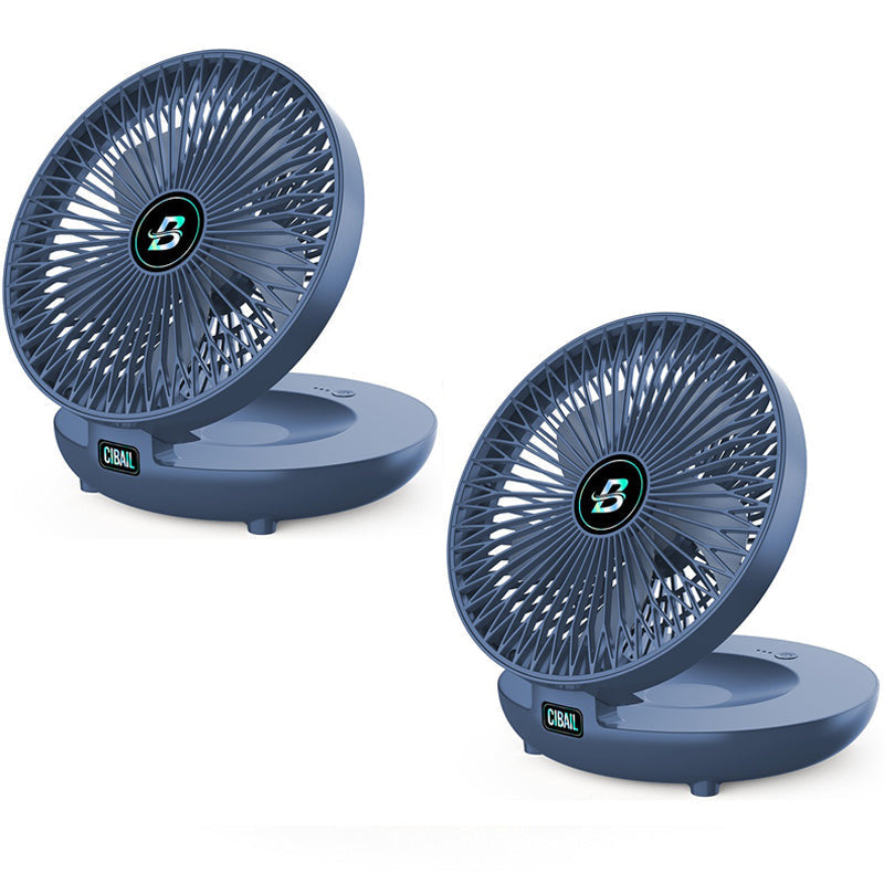 Frendorf | BreezeMate Mini-USB Ventilator | Tragbar & Wiederaufladbar | Verstellbar | Wand- & Desktopnutzung