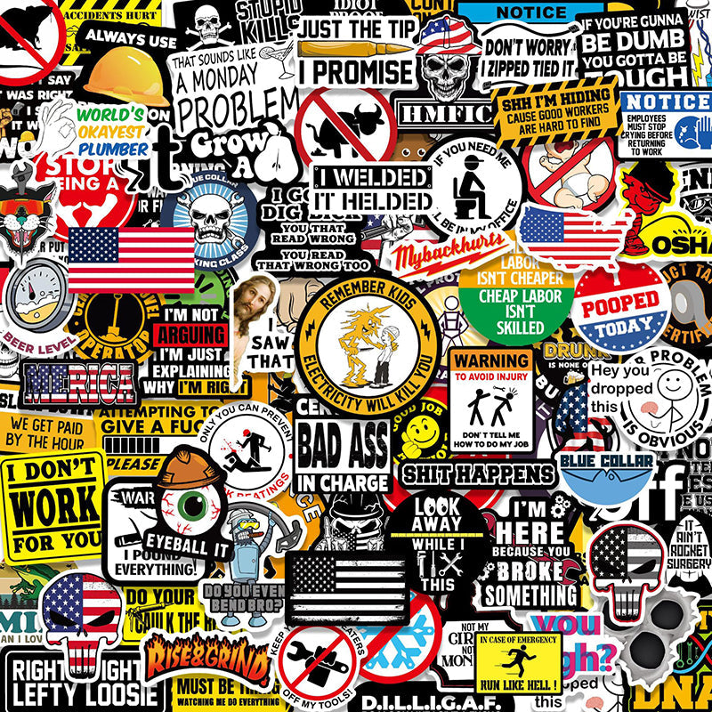 Frendorf | 150 nicht wiederholbare Aufkleber mit interessanten Mustern