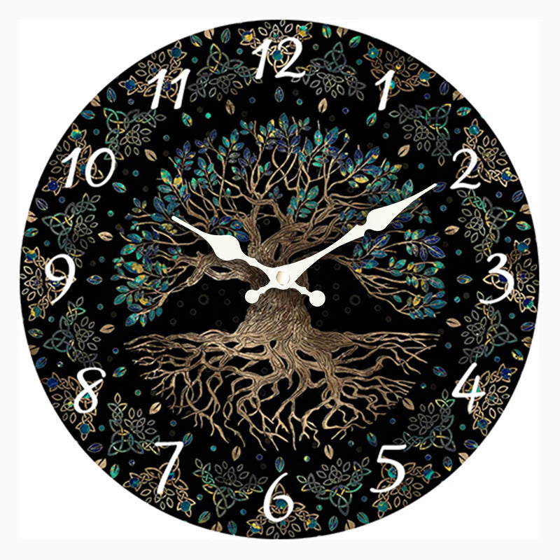 Berühmtes Gemälde Thema Stille Wanduhr 30 cm