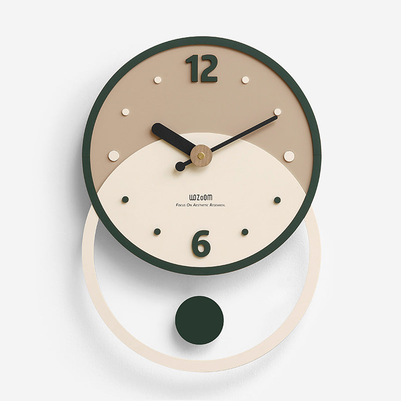 Nordic Minimalist Wanddekoration Uhr für das Wohnzimmer
