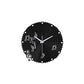 Musiknoten Pendel Stille Wanduhr