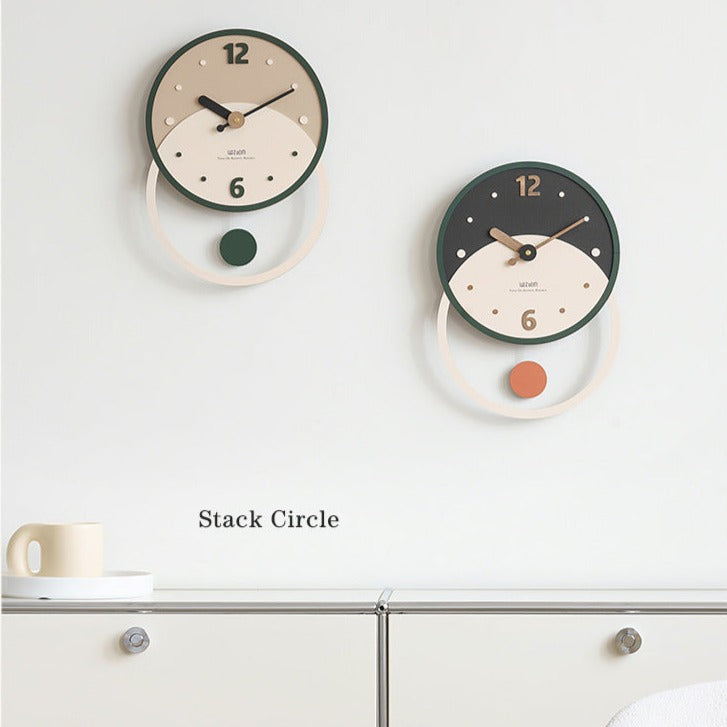 Nordic Minimalist Wanddekoration Uhr für das Wohnzimmer