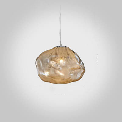 Frendorf | CloudNova Glas Pendelleuchte | Modernes Design | Einzigartiger Wolken-Look | Stimmungsvolle Beleuchtung