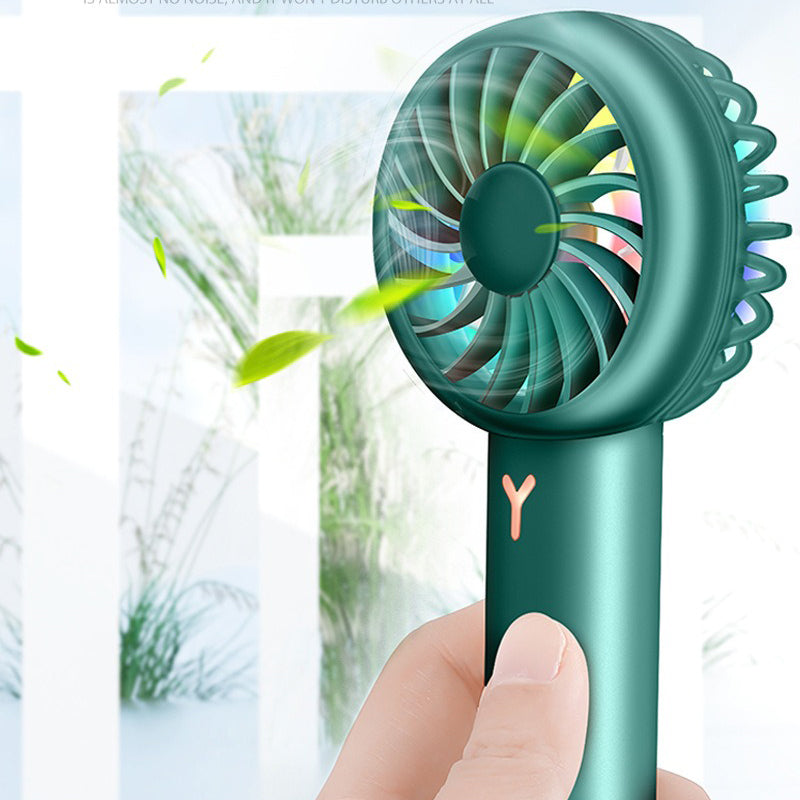 Frendorf | AirBuddy Tragbarer Mini Ventilator | Handheld & Faltbar | Wiederaufladbar | Perfekt für Reisen & Zuhause