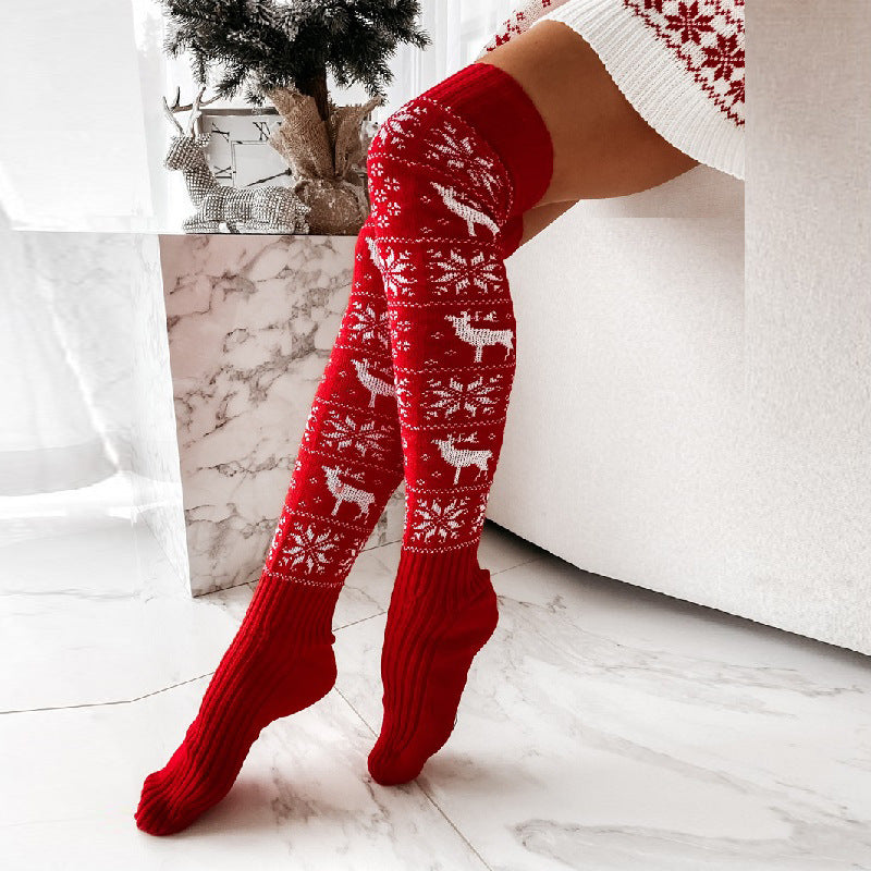 Frendorf | Weihnachtsmuster Socken | Warm & Stilvoll | Perfekt für Wintertage
