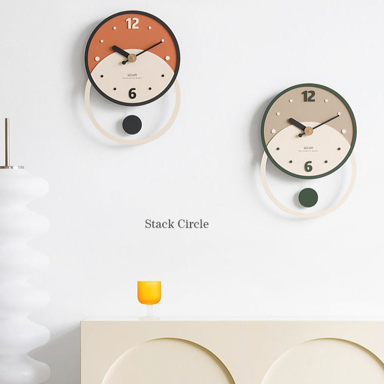 Nordic Minimalist Wanddekoration Uhr für das Wohnzimmer
