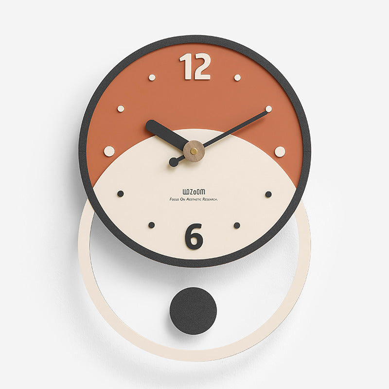 Nordic Minimalist Wanddekoration Uhr für das Wohnzimmer