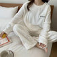Frendorf | Winter-Pyjama-Set aus weichem Samt