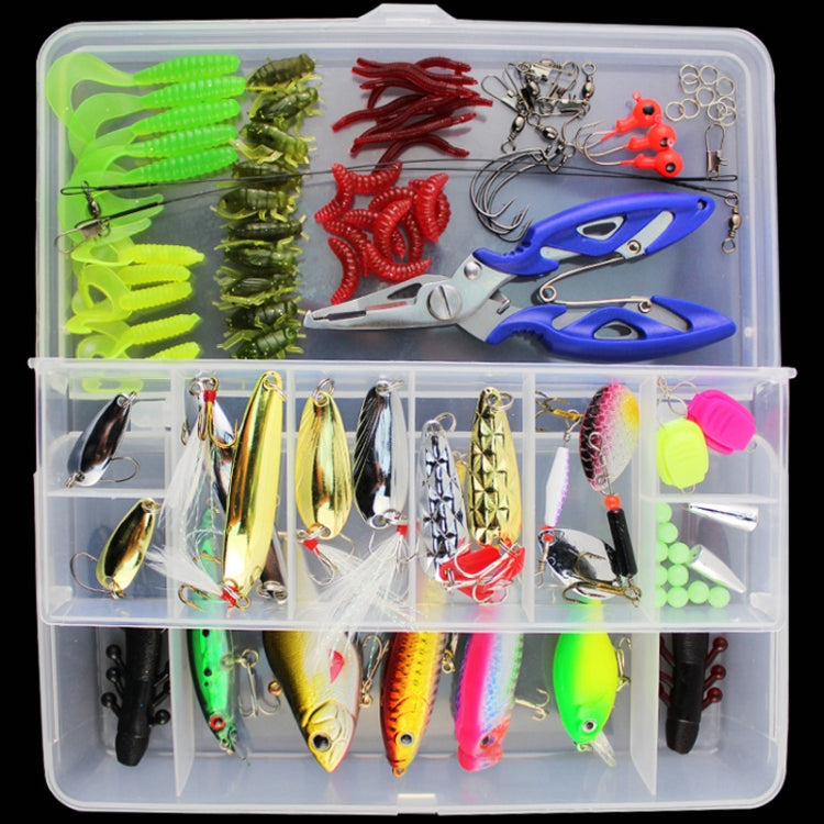 Frendorf | 101 PCS Angelköder Kunstköder Set Angelzubehör (Weiß)