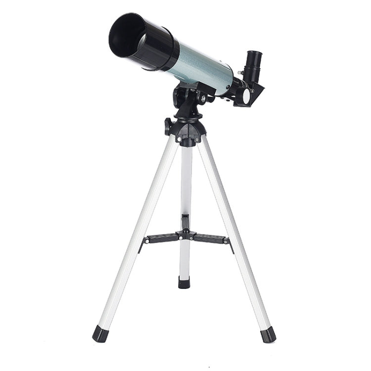 Frendorf | F36050 Tragbares Professionelles Hochauflösendes Hochzeiten Espace Astronomisches Teleskop Beobachtungsgerät mit Aluminiumlegierung Stativ (Silber)
