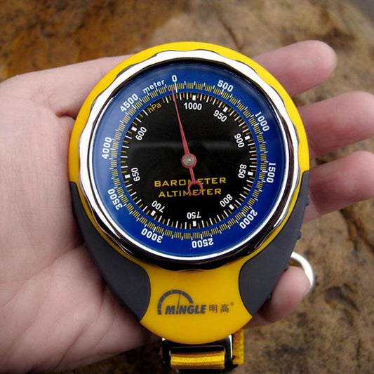 Frendorf | MINGLE BKT381 Multifunktions-Höhenmesser mit Kompass & Barometer & Thermometer