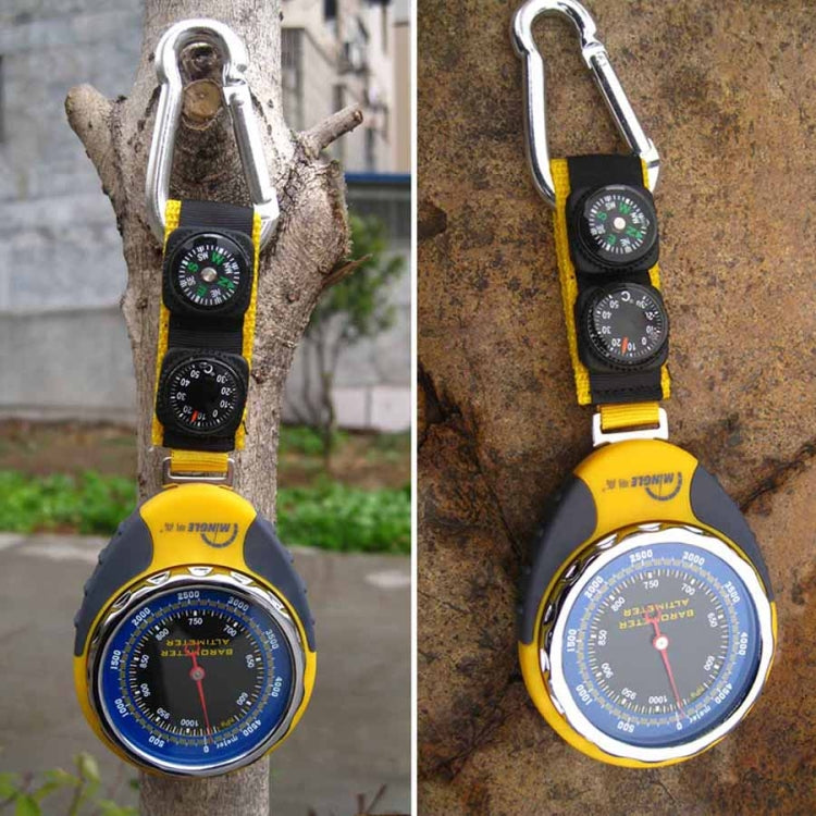 Frendorf | MINGLE BKT381 Multifunktions-Höhenmesser mit Kompass & Barometer & Thermometer