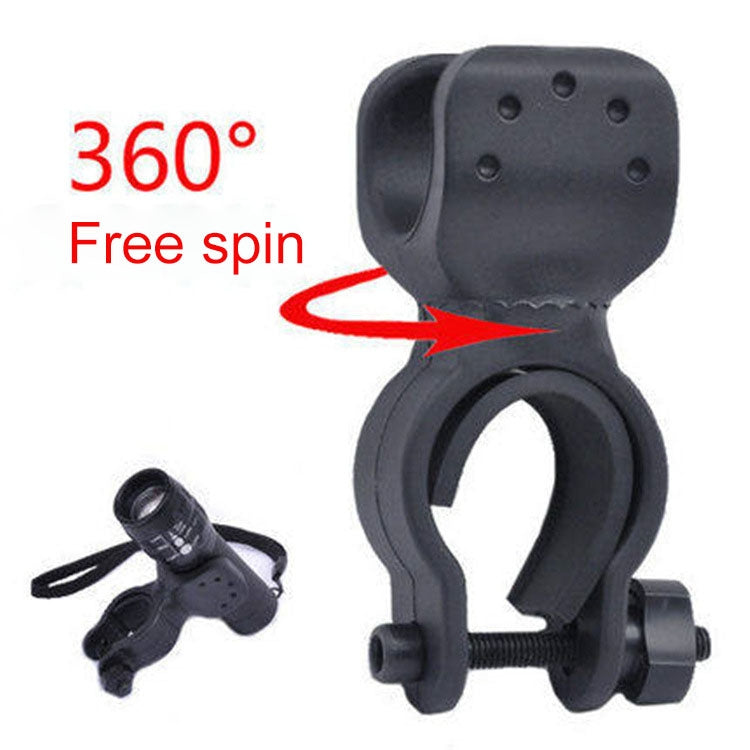 Frendorf | 100 PCS 360 Grad Drehhalter Clip Klammer, für Fahrrad Fahrrad Taschenlampe