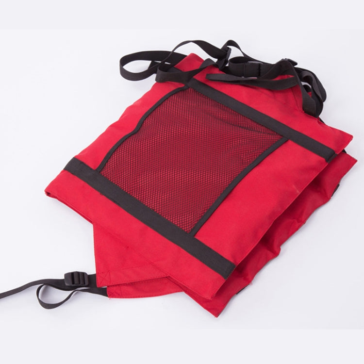 Frendorf | Outdoor Faltstuhlpolster mit Rückenlehne, Größe: 78*40*2cm(Rot)