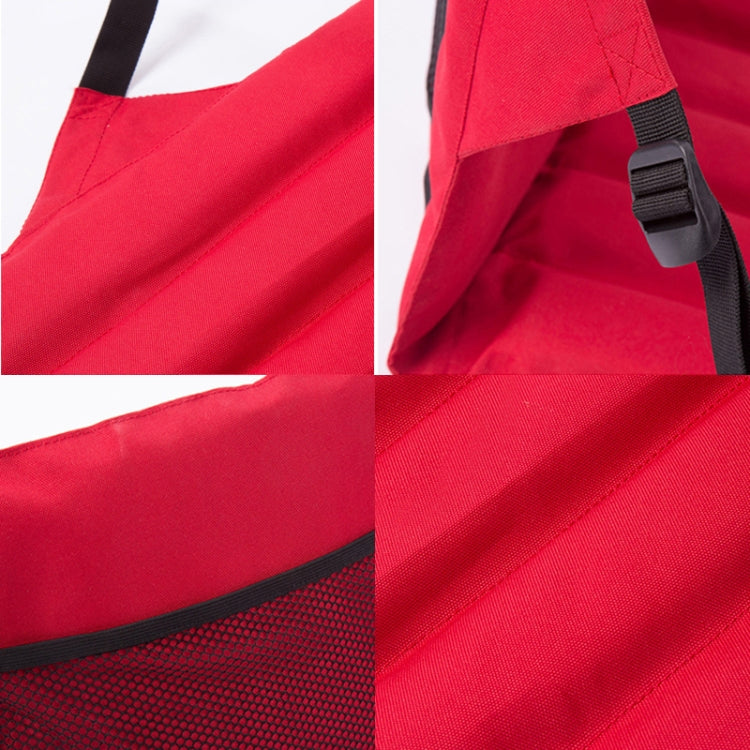 Frendorf | Outdoor Faltstuhlpolster mit Rückenlehne, Größe: 78*40*2cm(Rot)