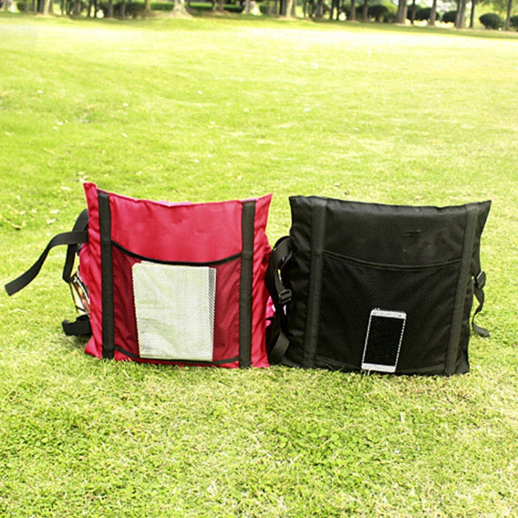 Frendorf | Outdoor Faltstuhlpolster mit Rückenlehne, Größe: 78*40*2cm(Rot)