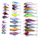 Frendorf | HENGJIA HENG JIA-SETL30 30 PCS Minnow Angelrute Set 6 Modelle Angeln Ausrüstung Kunststoff Hartköder