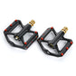 Frendorf | 1 Paar B251C Rennrad Carbonfaser + Titan Achsenpedale (Schwarz)