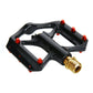 Frendorf | 1 Paar B251C Rennrad Carbonfaser + Titan Achsenpedale (Schwarz)
