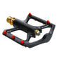 Frendorf | 1 Paar B251C Rennrad Carbonfaser + Titan Achsenpedale (Schwarz)