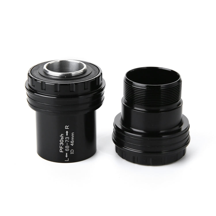 Frendorf | PF30 Press Fit Style Innenlager pasend für 68-73mm für SHIMANO / SRAM / Prowheel Mountainbike (Schwarz)