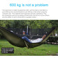 Frendorf | Tragbare Outdoor-Paraglider-Hängematte mit Moskitonetzen (Dunkelblau + Babyblau)