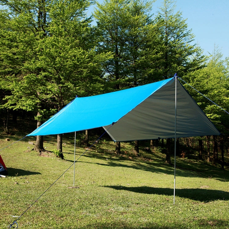 Frendorf | Multifunktionale Outdoor-Wasserdichte Sonnencreme Strandmarkise Zelt Sonnenschutz Pergola (Blau)