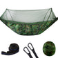 Frendorf | Tragbare Outdoor Camping Vollautomatische Nylon Fallschirm-Hängematte mit Mückennetzen, Größe: 290 x 140cm (Tarnung)