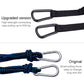 Frendorf | Tragbare Outdoor-Camping Vollautomatische Nylon-Paragleiter-Hängematte mit Moskito-Netzen, Größe: 290 x 140cm (Blau)