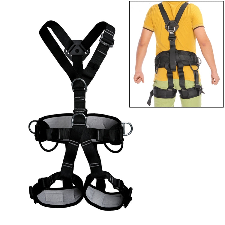 Frendorf | XINDA XD-6503 Outdoor Felsklettern Polyester Hochfestes Draht Abwärts Ganzkörper Sicherheitsgurt
