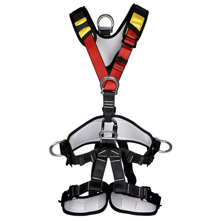 Frendorf | XINDA XDA9516 Outdoor Klettern Polyester Hochfestes Draht Verstellbarer Abstieg Ganzkörper Sicherheitsgurt