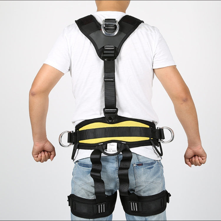 Frendorf | XINDA XDA9516 Outdoor Klettern Polyester Hochfestes Draht Verstellbarer Abstieg Ganzkörper Sicherheitsgurt