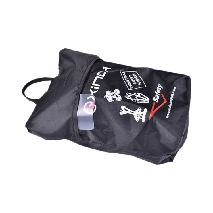 Frendorf | XINDA XDA9516 Outdoor Felsklettern Polyester Hochfestes Draht Verstellbarer Abwärts Ganzkörper Sicherheitsgurt (Blau)